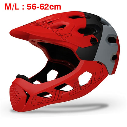 Cairbull Bike Helmet Men Women In-mold Full Face MTB Mountain Cycling Helmet OFF-ROAD Racing Safety Sports Bicycle Helmet Caps