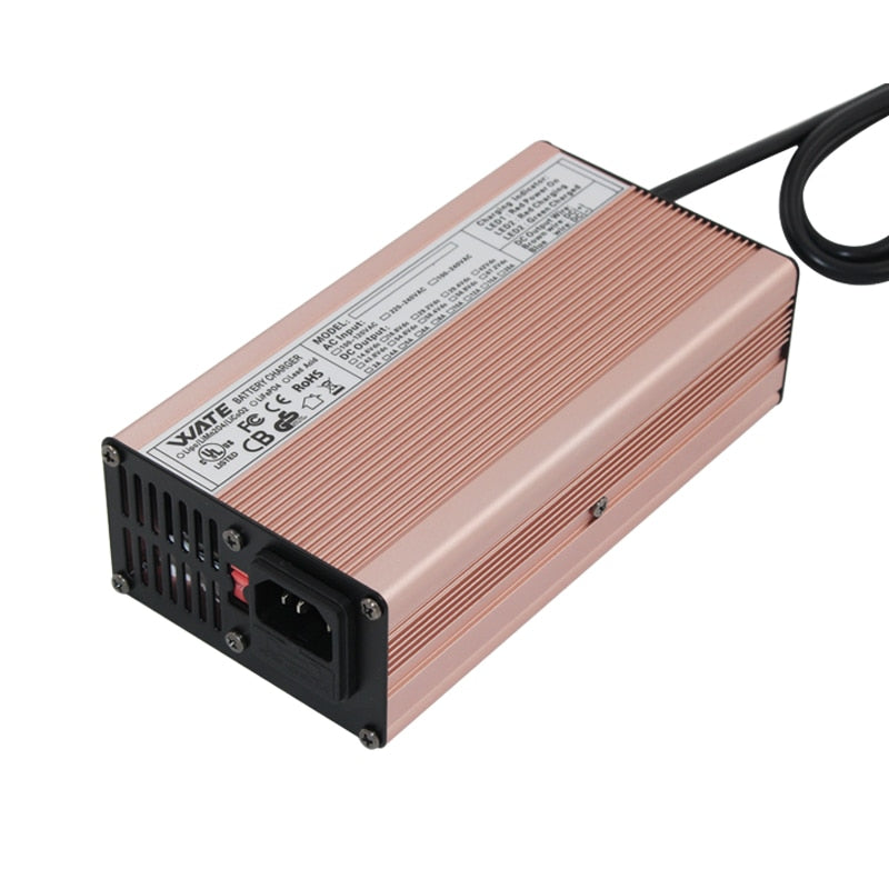 58.8V 5A Charger 14S 52V Li-ion Battery Charger Lipo/LiMn2O4/LiCoO2 Charger Output DC 58.8V With cooling fan Free Shipping