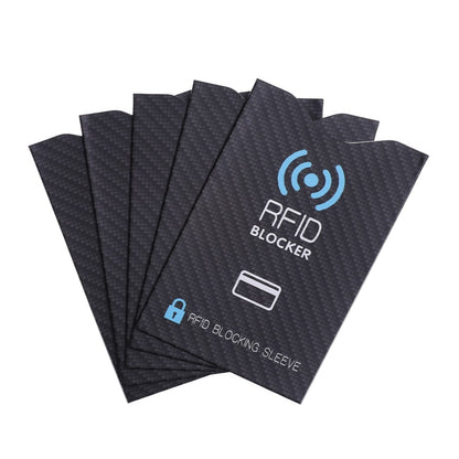 10Pcs Aluminum Foil RFID Blocking Card Sleeve Anti Scan Card Holder NFC Shielding Credit Bank Card Protector Anti Theft Wallet