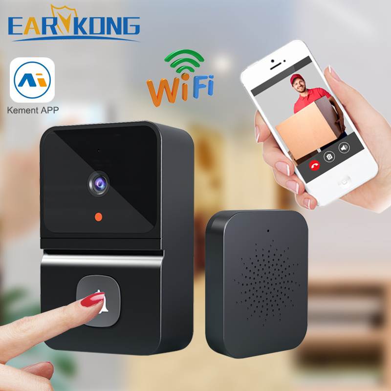 Intelligent Wireless Doorbell Home Welcome Doorbell Waterproof 300m Remote Smart Door Bell Chime EU UK US Plug Optional